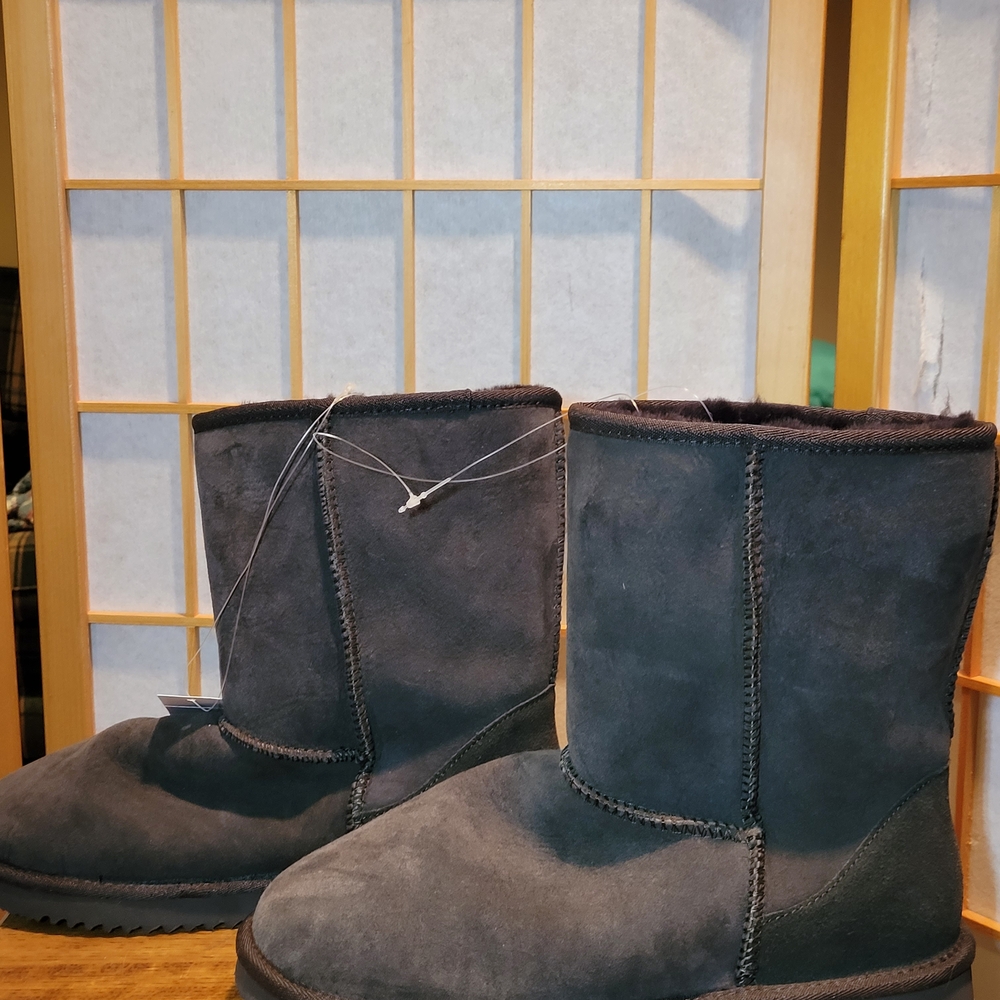 Brown Suede Boots